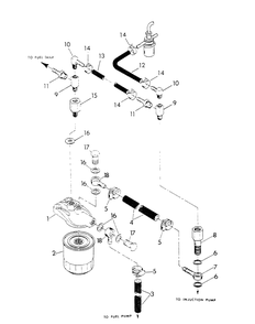 Fuel Supply Diagram and Parts List for 9318-0  Generac Generator