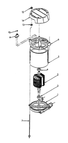 Part Location Diagram of 73163H Generac Rotor Assembly