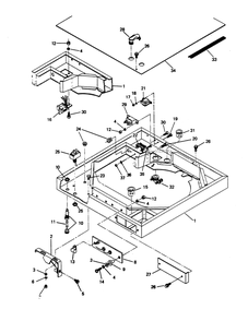 Blower Shroud Diagram and Parts List for 6206-8  Generac Generator
