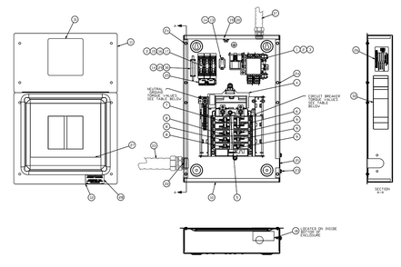 Fig-0 Diagram and Parts List for RTG10EZA1S  Generac Generator