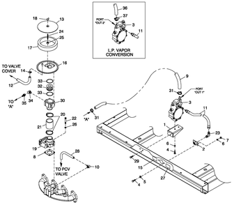 Ev Ng Fuel 2.5l G3 Bosch 32 Diagram and Parts List for 0049900 G26 2014-11-24 3956988 - 412014 Generac Generator
