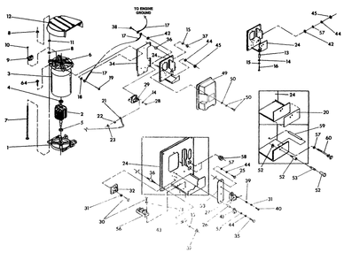Part Location Diagram of 86316A Generac Panel Sheet Metal