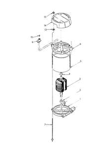 Generator Diagram and Parts List for 9428-2  Generac Generator