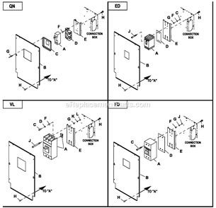 Conbox C2 Cpl (3) Diagram and Parts List for HT04542GNAX (6708400)(2011) Generac Generator