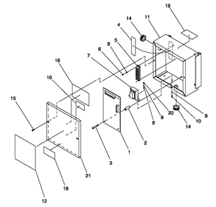 Cma Assembly Diagram and Parts List for 0044741 (3580728 - 3694588)(2014) Generac Generator