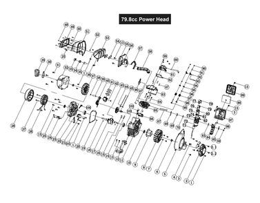 Part Location Diagram of 0K91470123 Generac Trigger Assembly