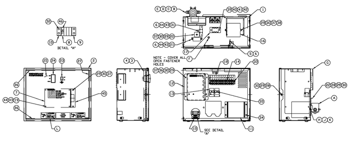 R-200 3800 Rpm Diagram and Parts List for 0052600 (4362767 - 4399223)(2006) Generac Generator