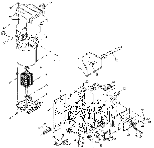 Part Location Diagram of 75214 Generac Spacer cover