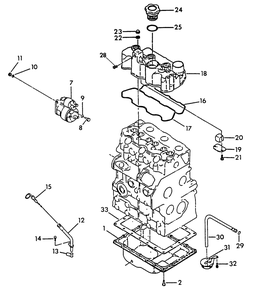 Engine Block Diagram and Parts List for 9055-0  Generac Generator