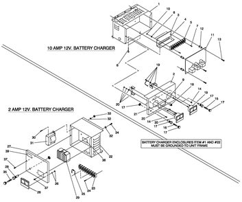 Part Location Diagram of 22713 Generac Terminal Block, 8 Position