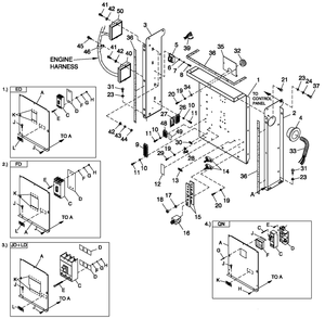 Cpl C2 And C4 Flex Hsb 3 Diagram and Parts List for ET04842GNAN (5785164 - 5785166)(2010) Generac Generator