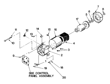 Generator Model No. 5w964 Diagram and Parts List for 5W694 (9308-0)(9308-0) Generac Generator