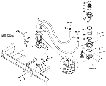 Fuel Nat.Gas And Lp Vapor Diagram and Parts List for QT05554AVNNA (5667087 - 5693557)(2009) Generac Generator