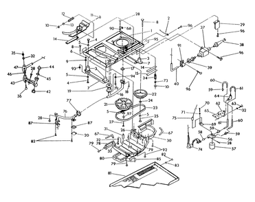 Part Location Diagram of 91123 Generac Fuel Pump Bracket