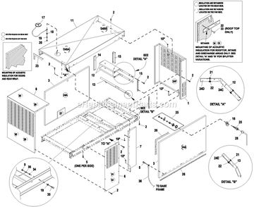 Ev Enclosure C2 (1) Diagram and Parts List for ST03542GNAN (4950838)(2008) Generac Generator
