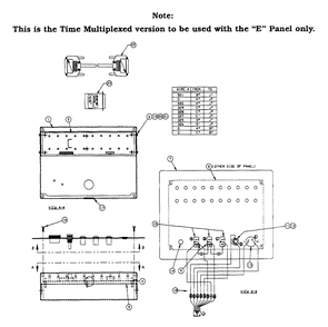 Flush Mount Assembly Diagram and Parts List for 4392-0  Generac Generator