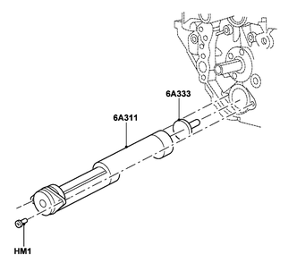 4.2l Gas Engine Balance Shaft Diagram and Parts List for ET04842ANAN (5614613 - 5760317)(2010) Generac Generator