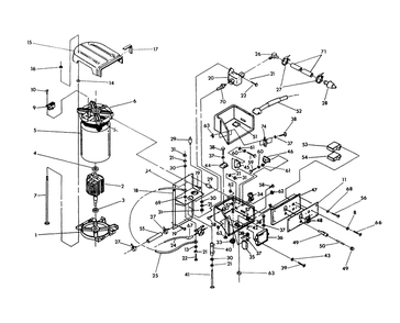Alternator And Panel Diagram and Parts List for 9677-0  Generac Generator
