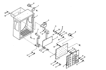 Voltage-Phase Selector Board Diagram and Parts List for 9303-3  Generac Generator