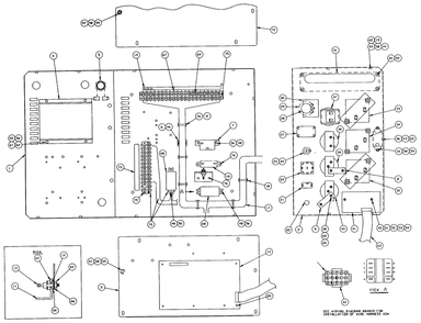 Control Panel Diagram and Parts List for 4251-0  Generac Generator