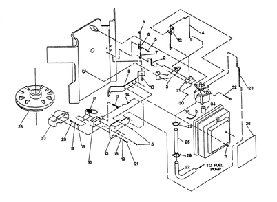 Carburetor Diagram and Parts List for 9677-1  Generac Generator