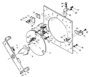3-Phase Switch Diagram and Parts List for 8338-2  Generac Welder
