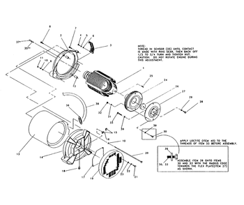 Generator Diagram and Parts List for 0448-0  Generac Generator