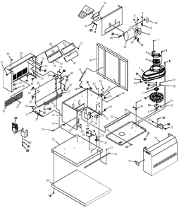 Part Location Diagram of 0E7570 Generac Gas Spring