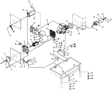 Part Location Diagram of 030231 Generac Screw hhc 5/16-18 x 1-1/2 g5