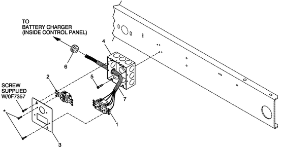 120v/240v Util Conn Iqt Diagram and Parts List for QT05554AVNNA (4495265 - 4709649)(2007) Generac Generator
