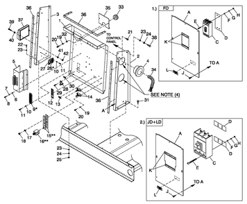 Exploded View: Cpl C3 H Control Cb Connection Diagram and Parts List for QT08054AVSN (4368776 - 4508832)(2006) Generac Generator