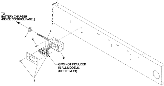 120v Util Conniqt Diagram and Parts List for QT02524ANNNA (5555295 - 5614645)(2009) Generac Generator