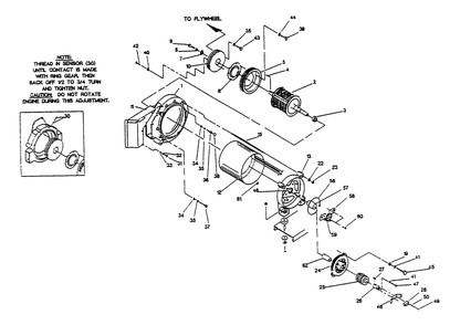 Generator Diagram and Parts List for 9399-3  Generac Generator