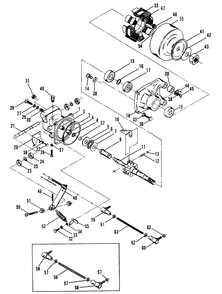Engine Governor (Part 2) Diagram and Parts List for 8947-1  Generac Generator