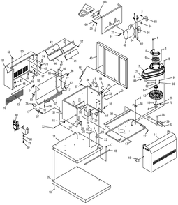 Enclosure 2 Diagram and Parts List for 0049160 (4002828 - 4394711)(2014) Generac Generator