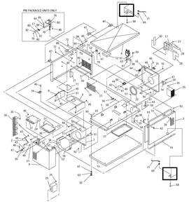 Enclosure 1 Diagram and Parts List for 0051031 (0806V12264)(2006) Generac Generator