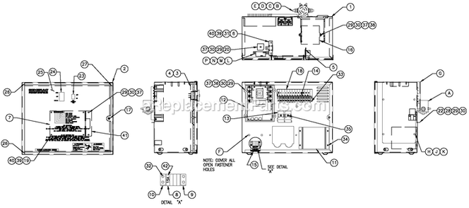 Av R-200 1800 Rpm 4.2l Diagram and Parts List for ST03542GNAN (4950838)(2008) Generac Generator