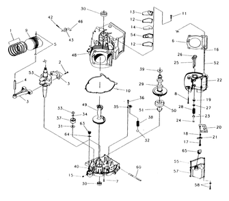 Part Location Diagram of A7628 Generac ARM: GOVERNOR RC45