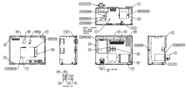 R-100 1800 Rpm 3.0/3.9l Diagram and Parts List for 0052250 (4005V04478)(2005) Generac Generator