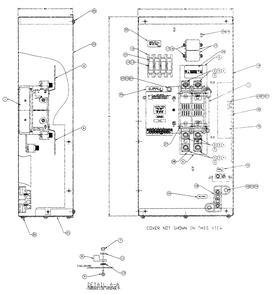 Transfer Switch Diagram and Parts List for 4383-0  Generac Generator