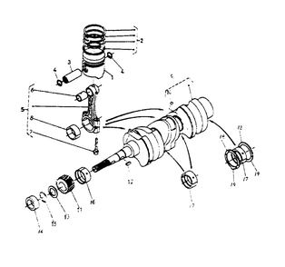 Part Location Diagram of 305-54367 Generac Snap Ring