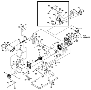 V-Twin Generators Diagram and Parts List for 0054960 (4905950 - 4911020)(2007) Generac Generator