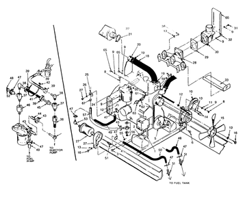 Part Location Diagram of 6844114 Generac Assembly, Ground Strap