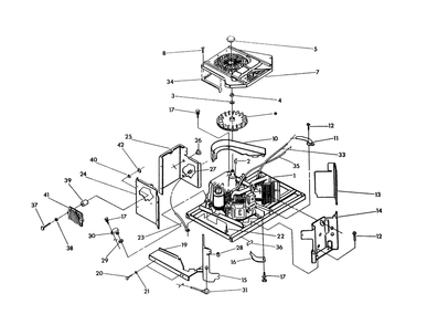 Part Location Diagram of 88290 Generac Starter Cover