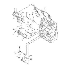 Injector Pump Diagram and Parts List for 9422-0  Generac Generator