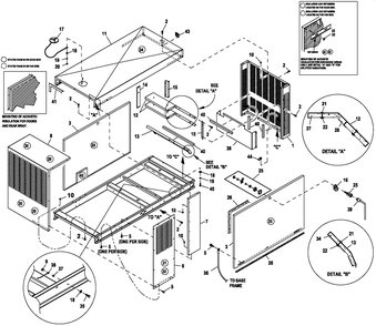 Ev Enclosure C2 2.4l G2 Turbo Diagram and Parts List for QT02524ANNNA (6931603 - 7172830)(2012) Generac Generator