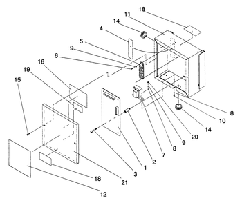 Cma Box Diagram and Parts List for 0995-0  Generac Generator
