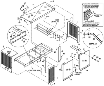 Enclosure C3 Pvt Lbl Diagram and Parts List for CT07068ANSN (1209V33918)(2009) Generac Generator