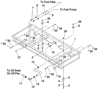 Base Diagram and Parts List for 4251-0  Generac Generator