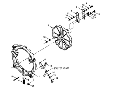 Amperage Selector Switch Diagram and Parts List for 1006-B  Generac Welder